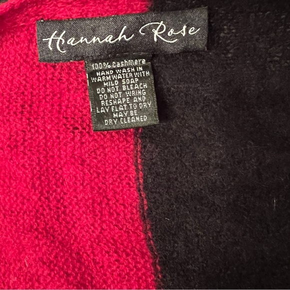 Hannah Rose Cashmere Striped Scarf - Picture 5 of 6